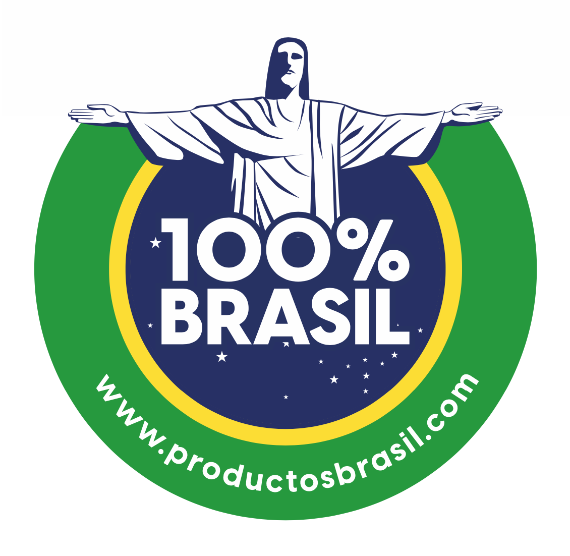 Diseño de marca para Productos 100% Brasil